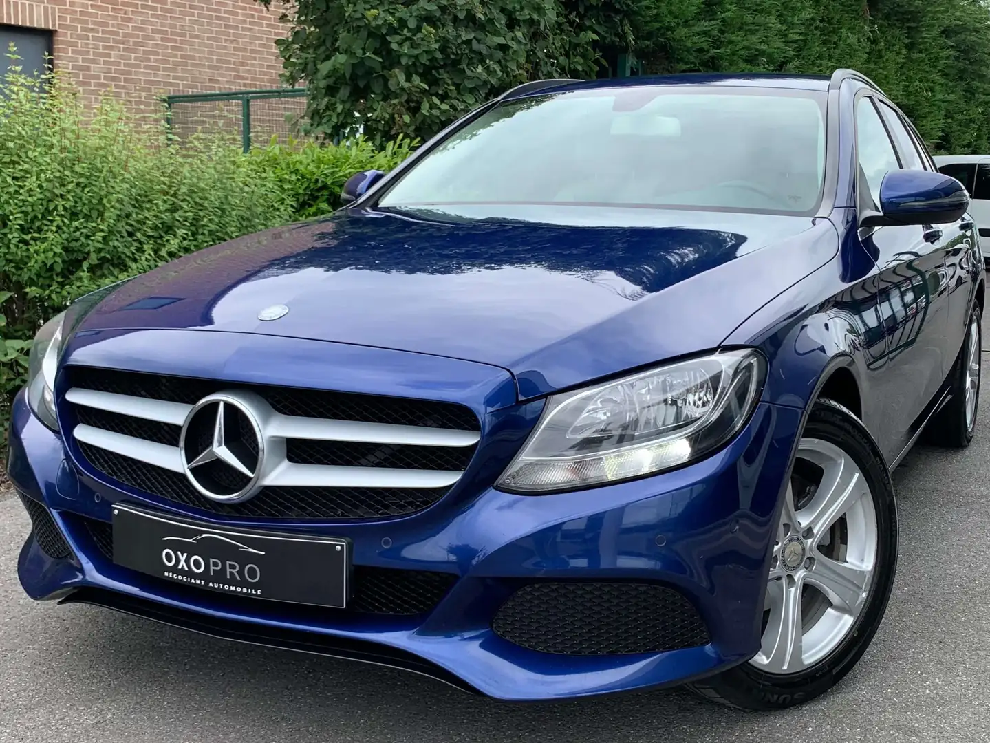 Mercedes-Benz C 180 D / Cuir Sport / Gps / Cruise / Burmester / Bleu - 1