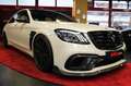 Mercedes-Benz S 63 AMG BRAB OPTIK 4M LANG PANO BURM CARBON Blanc - thumbnail 4