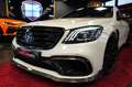 Mercedes-Benz S 63 AMG BRAB OPTIK 4M LANG PANO BURM CARBON Blanc - thumbnail 2