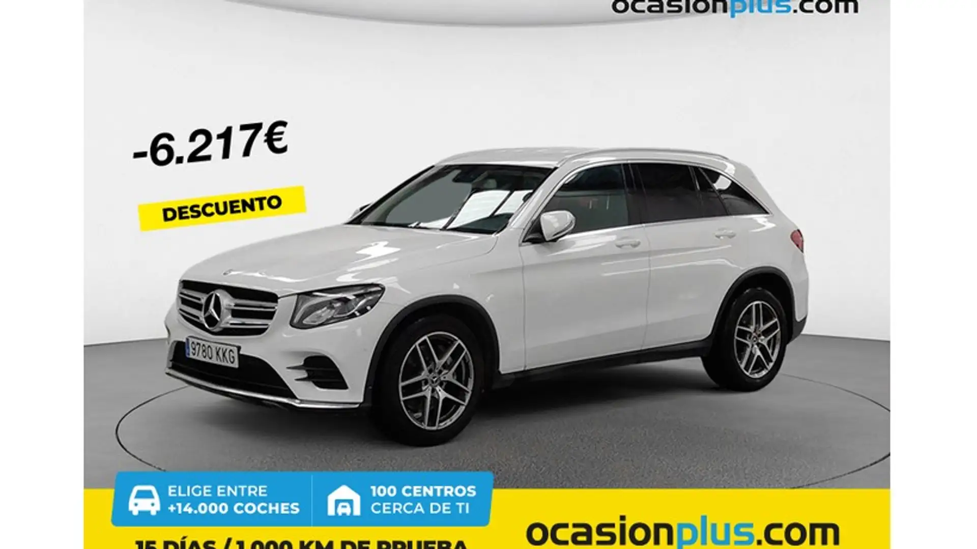 Mercedes-Benz GLC 220 220d 4Matic Aut. Blanc - 1