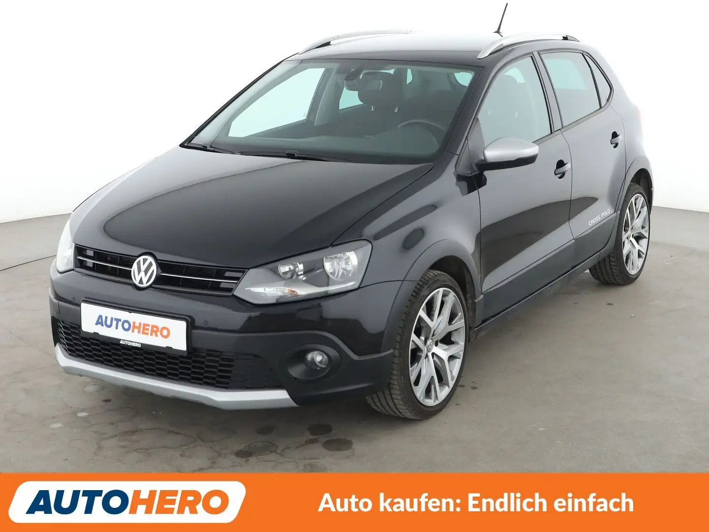Volkswagen Polo 1.2 TSI CrossPolo BlueMotion Tech *PDC*SHZ*KLIMA* Noir - 1
