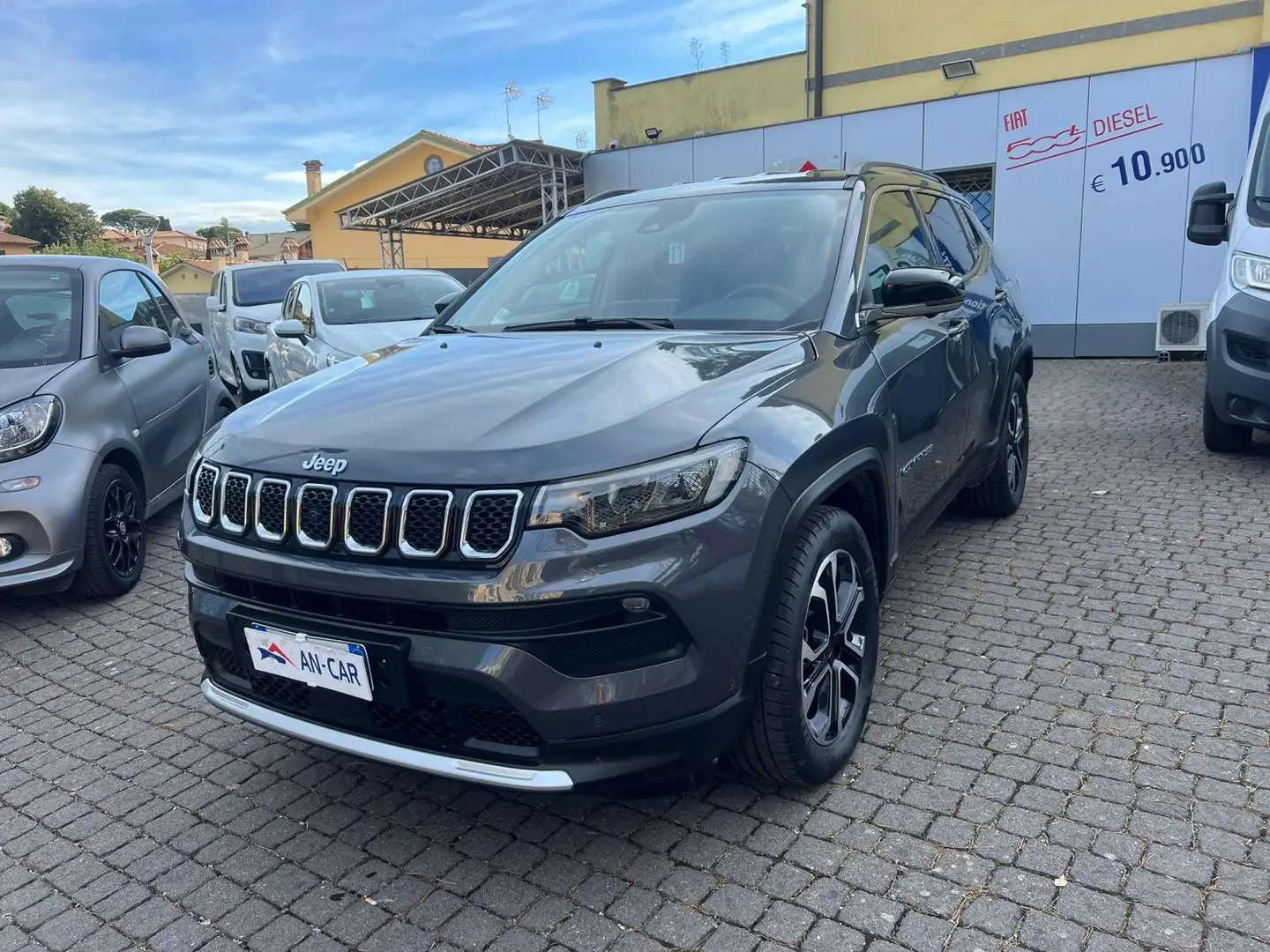 Jeep Compass 1.3 turbo phev Limited 4xe - P.Elettrico - 360° Grigio - 1