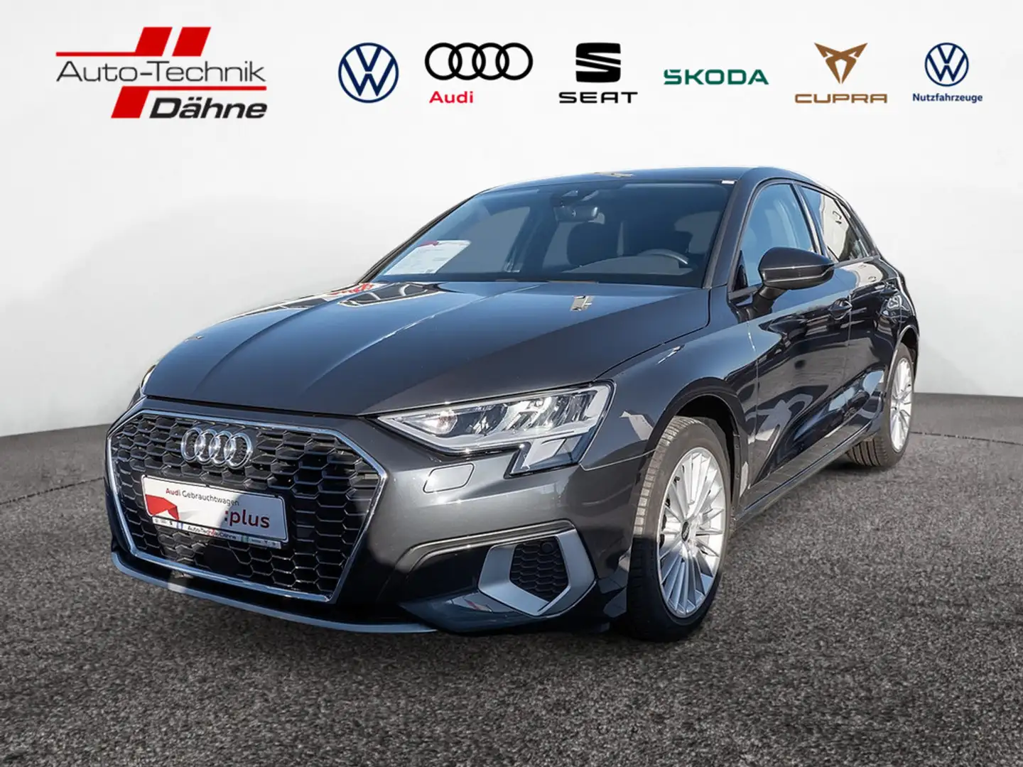 Audi A3 Sportback 35 TFSI advanced SHZ NAVI LED Gris - 1