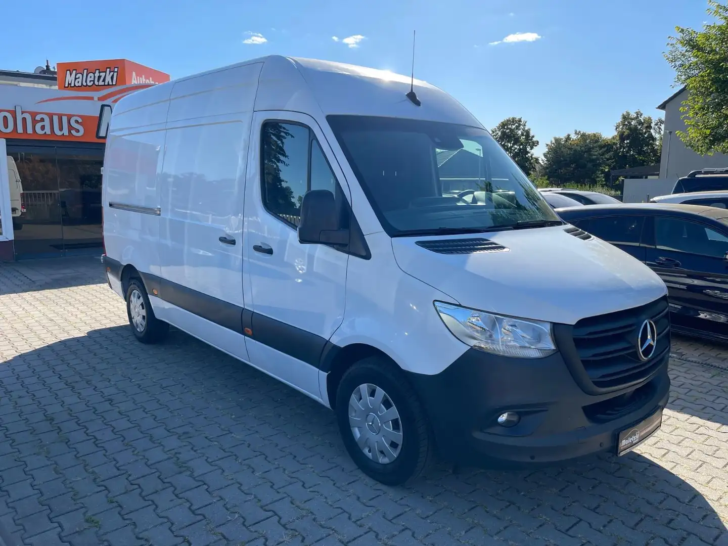 Mercedes-Benz Sprinter 314 CDI L2H2 Kasten*Klima*MBUX*StHz* Weiß - 2