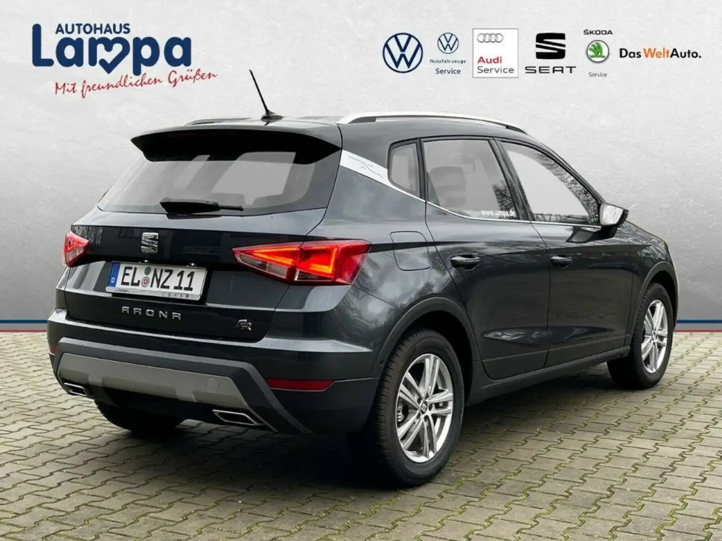 SEAT Arona FR 1.0 TSI DSG RFK,PDC,NAV,SHZ,LED,DAB+ Grau - 2