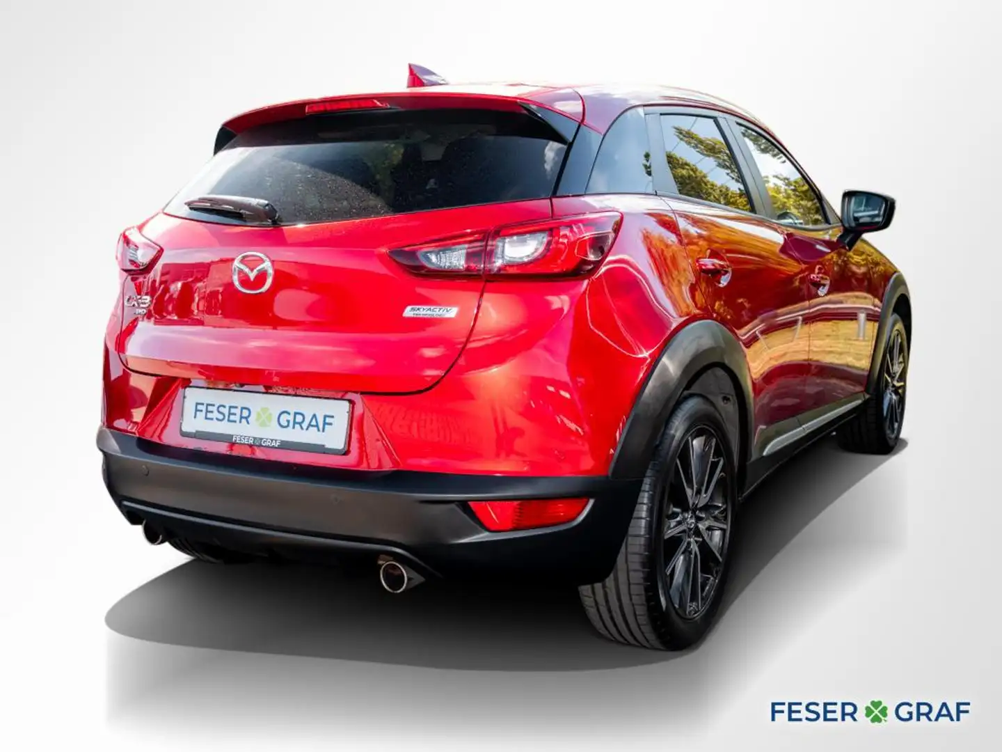 Mazda CX-3 2.0 SKYACTIV-G Sports-Line AWD /Navi/LED/Kamera Rot - 2