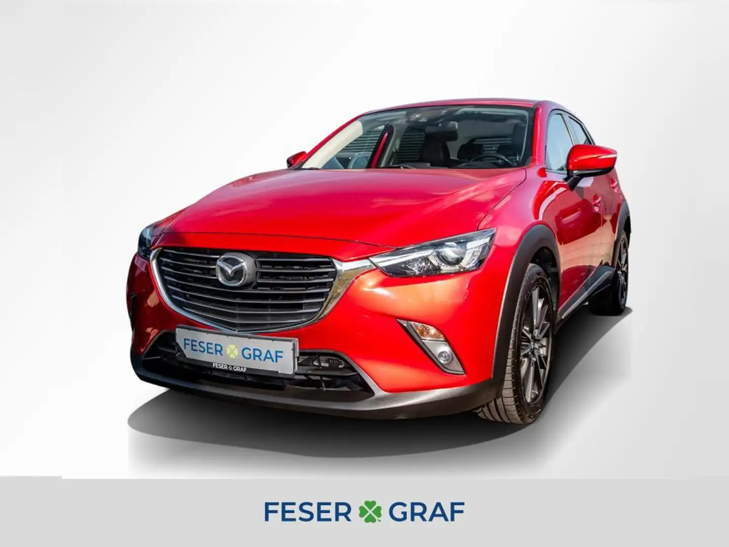 Mazda CX-3 2.0 SKYACTIV-G Sports-Line AWD /Navi/LED/Kamera Rot - 1