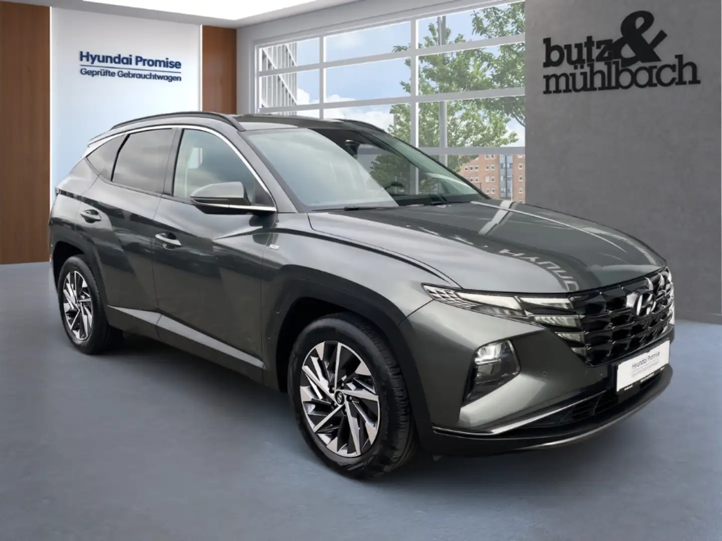 Hyundai TUCSON 1.6L 150PS 7-DCT 2WD TREND-MAYEN Gris - 2