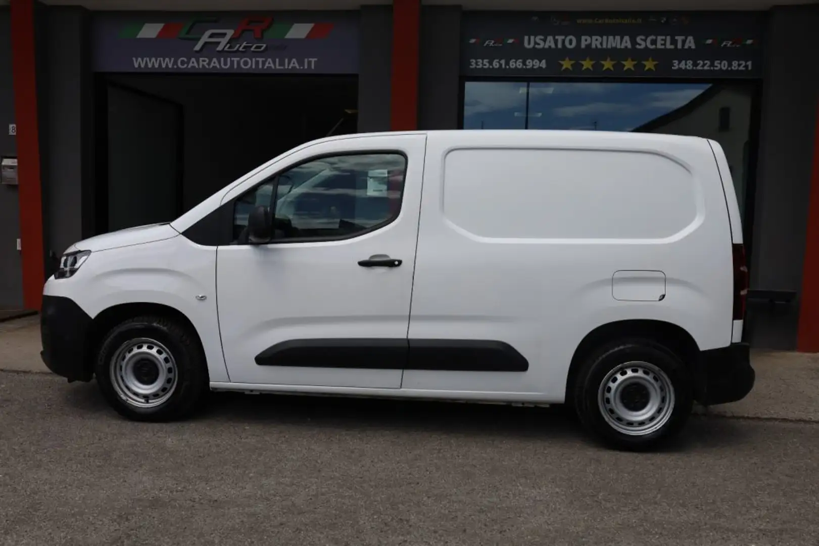 Citroen Berlingo 1.5 BlueHDi 76 CV Van 3 Posti Tel Cruise Clima Eu6 Blanc - 2
