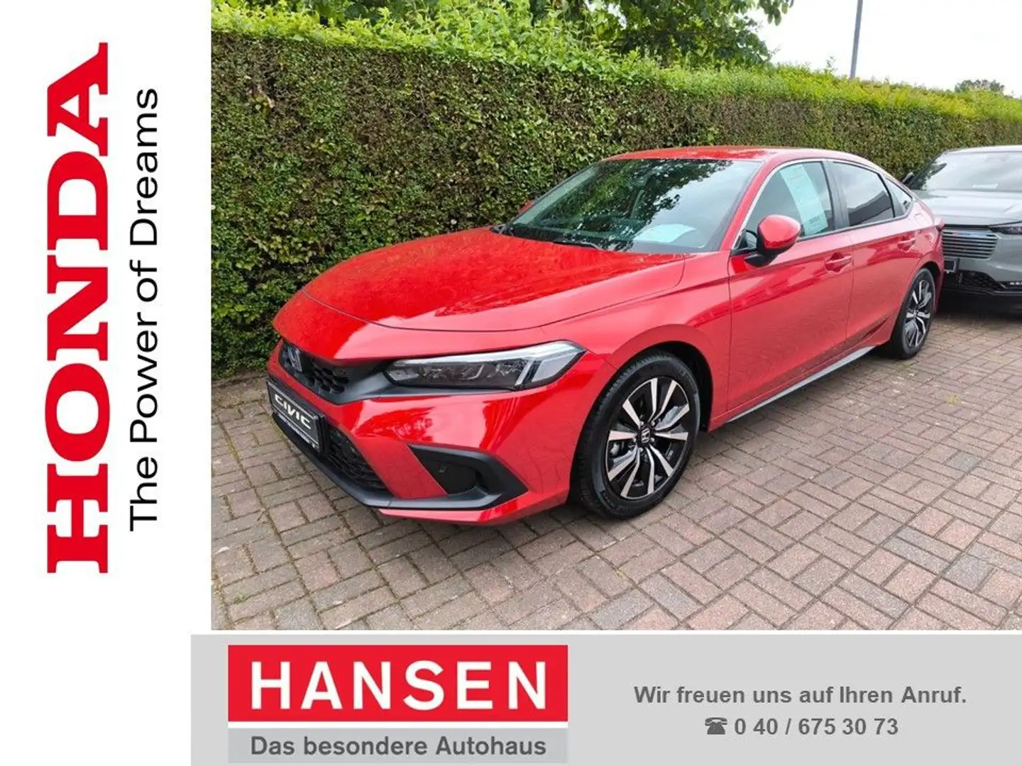 Honda Civic Lim. 5-trg. e:HEV Elegance Rot - 1