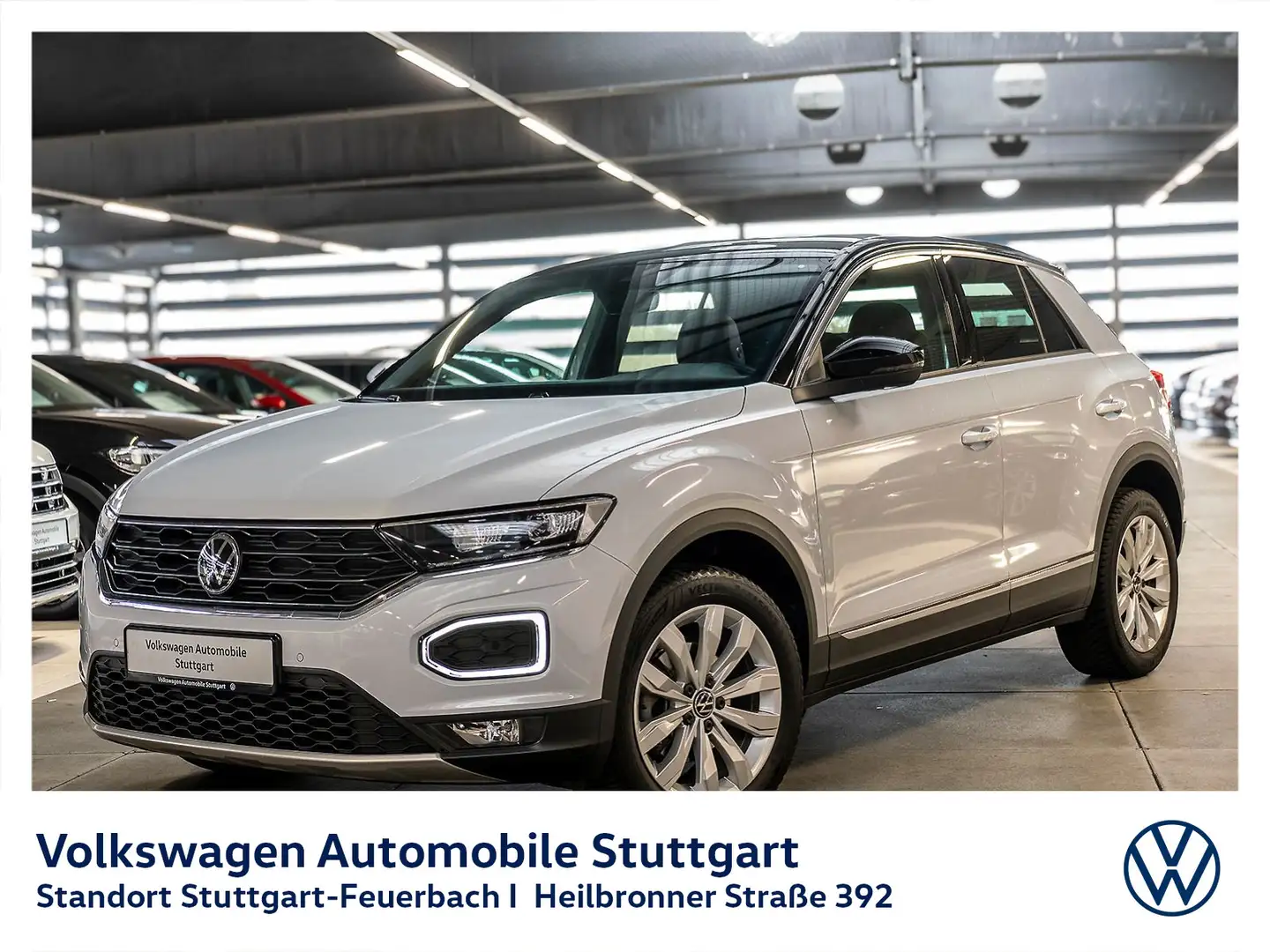 Volkswagen T-Roc 1.5 TSI Sport DSG Navi Kamera Silber - 1