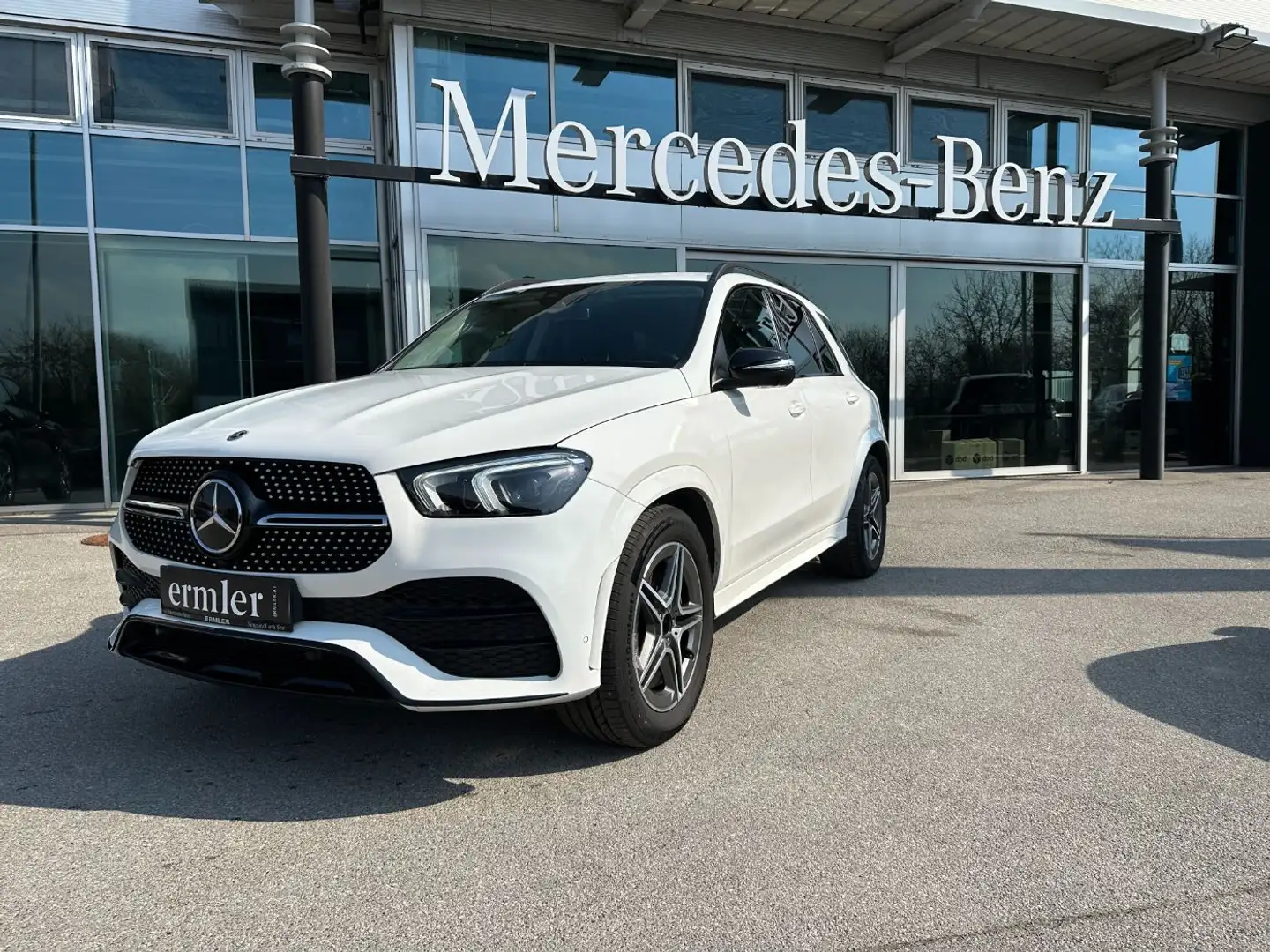 Mercedes-Benz GLE 300 d 4MATIC Weiß - 2