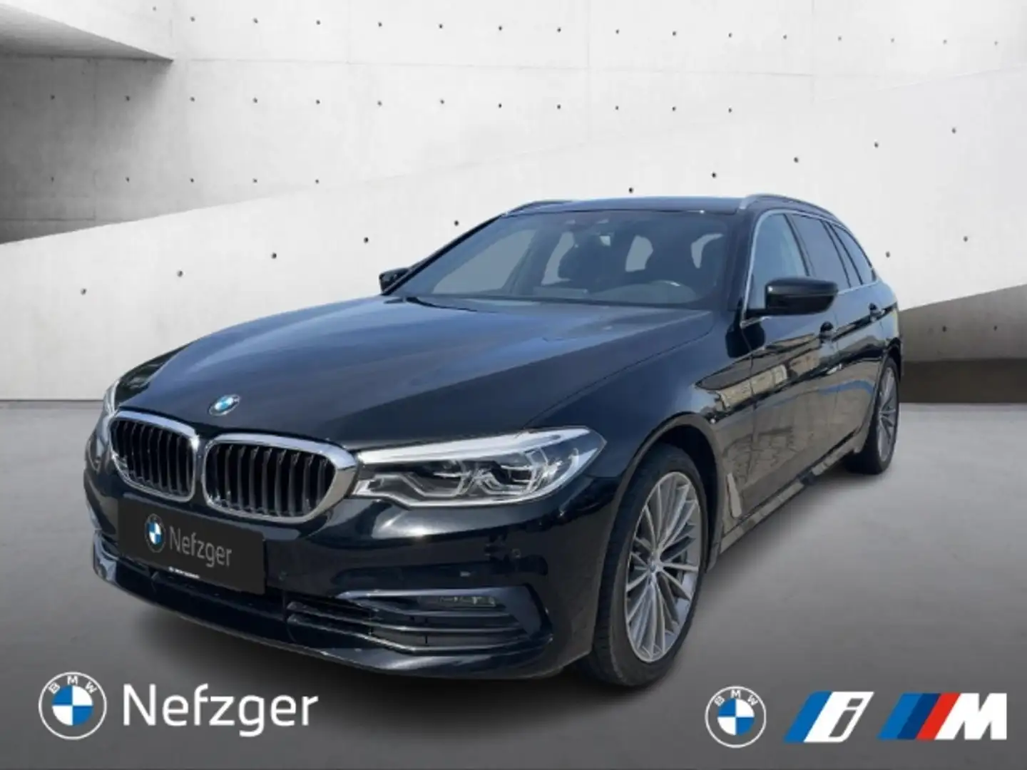 BMW 520 d Touring Sport Line Panorama Standhzg HiFi Schwarz - 1