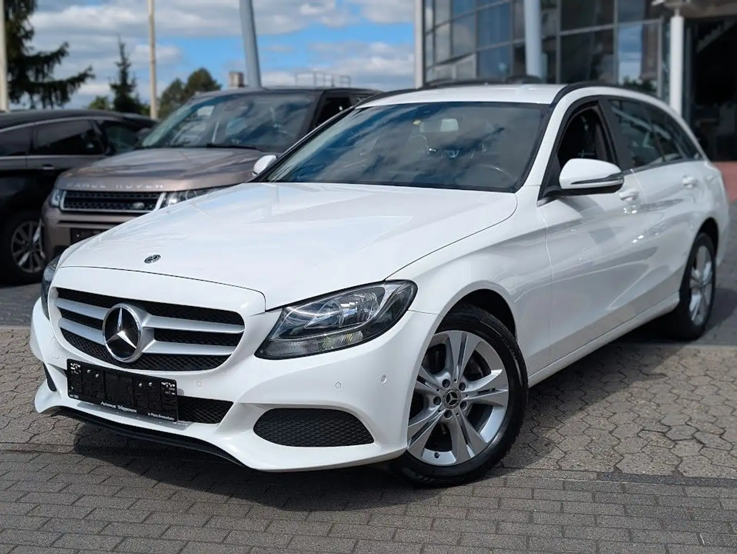 Mercedes-Benz C 220 T d 4Matic *NAVI*PARK-ASSIST*LiveTraffic* Blanc - 2