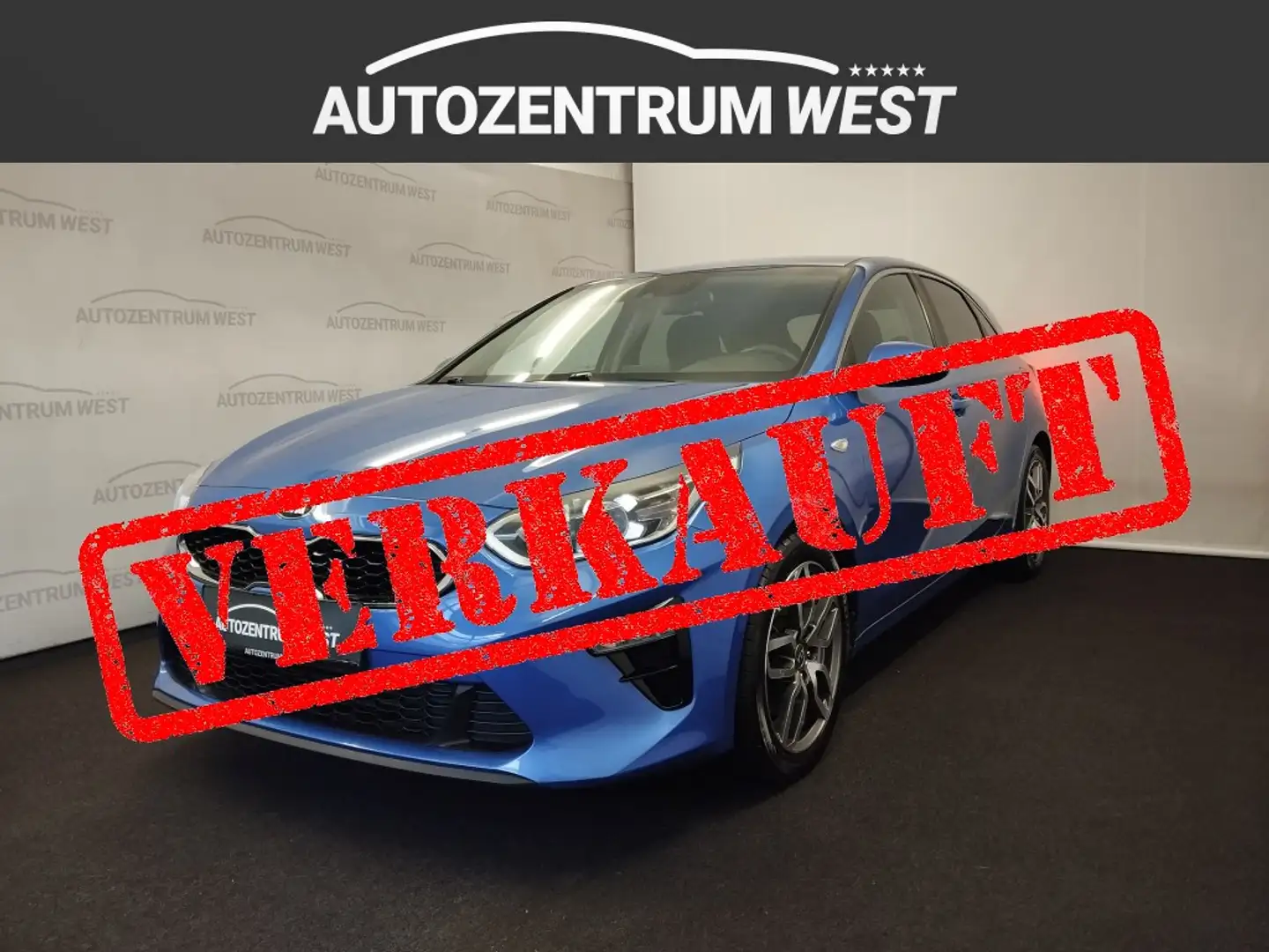 Kia Ceed / cee'd ceed 1,6 CRDi ISG Silber...Klimatronic/Temp./Si... Blu/Azzurro - 1