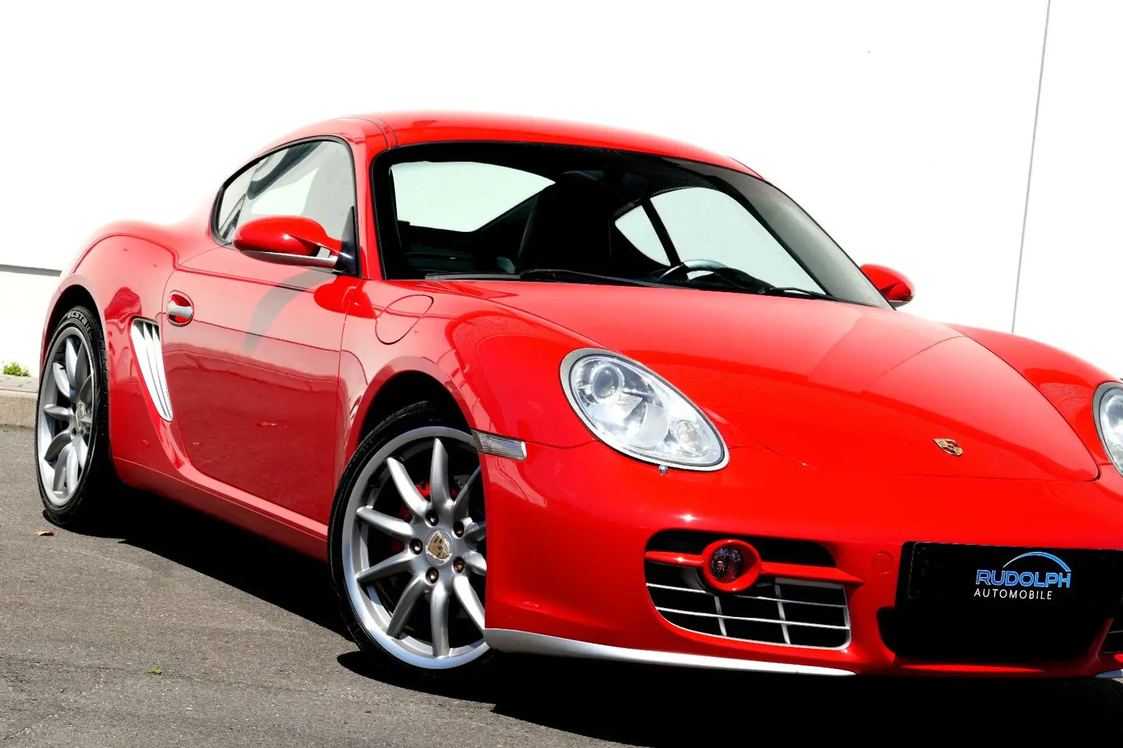 Porsche Cayman S AUTOM. LEDER NAVI BOSE TÜV NEU GARANTIE Red - 2