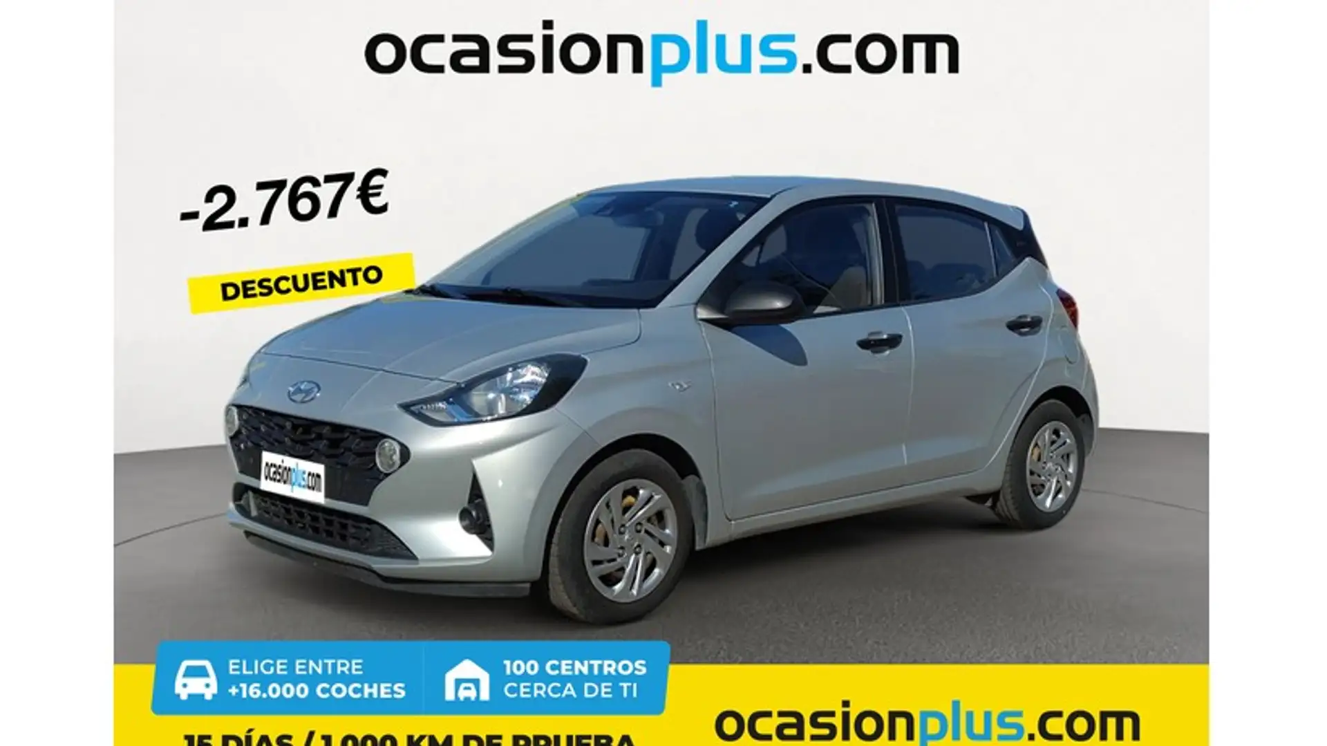 Hyundai i10 1.0 MPI Essence Plateado - 1