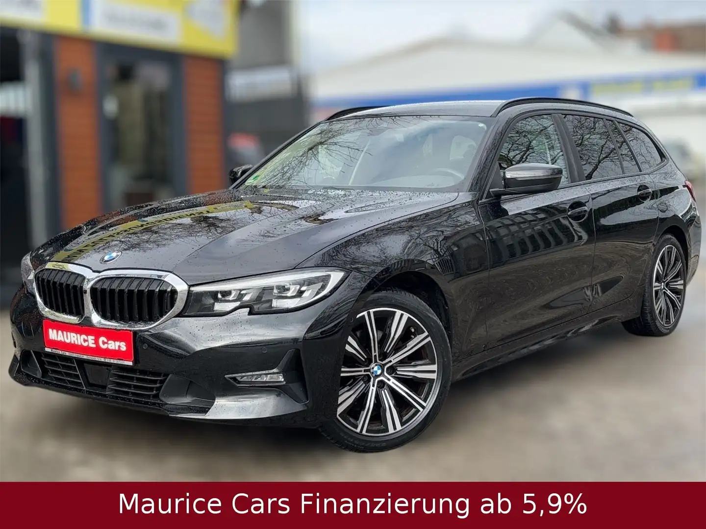 BMW 320 Touring Advantage*LED Zwart - 1