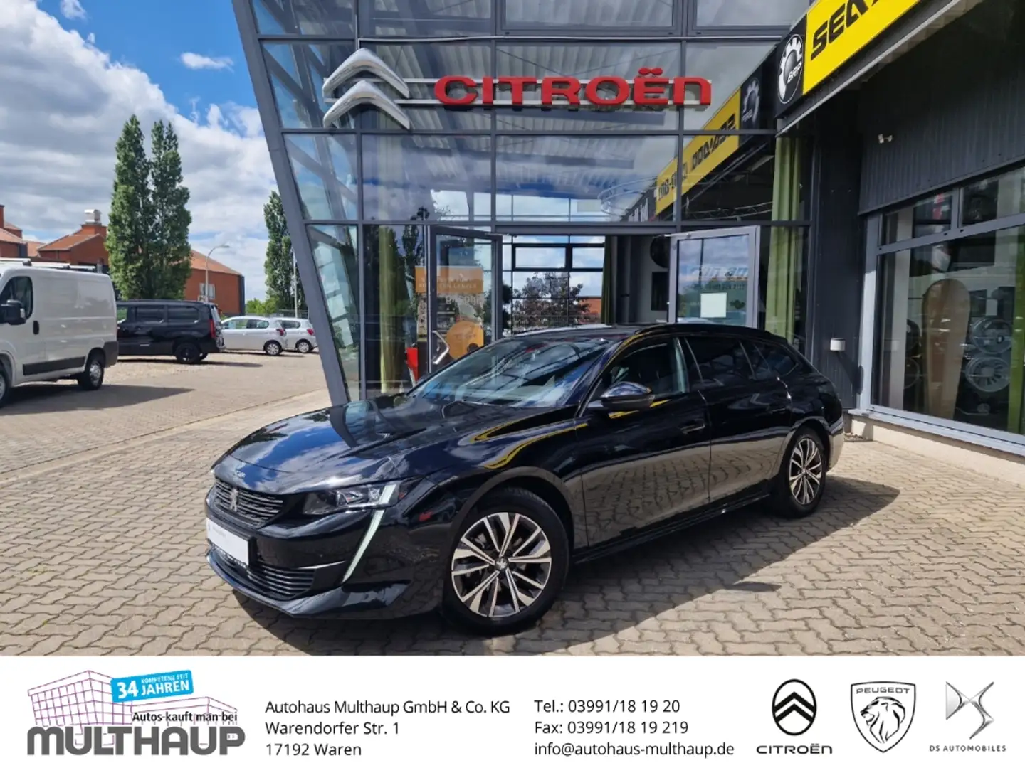 Peugeot 508 SW Allure Pack 1.5 BlueHDi 130 LED SHZ ACC Nero - 1