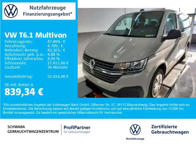 Volkswagen T6.1 Multivan Family 2.0 TDI *AHK*GRA*NAVI*PDC*