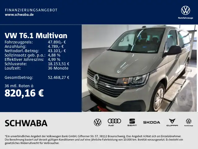 Volkswagen T6.1 Multivan Family 2.0 TDI