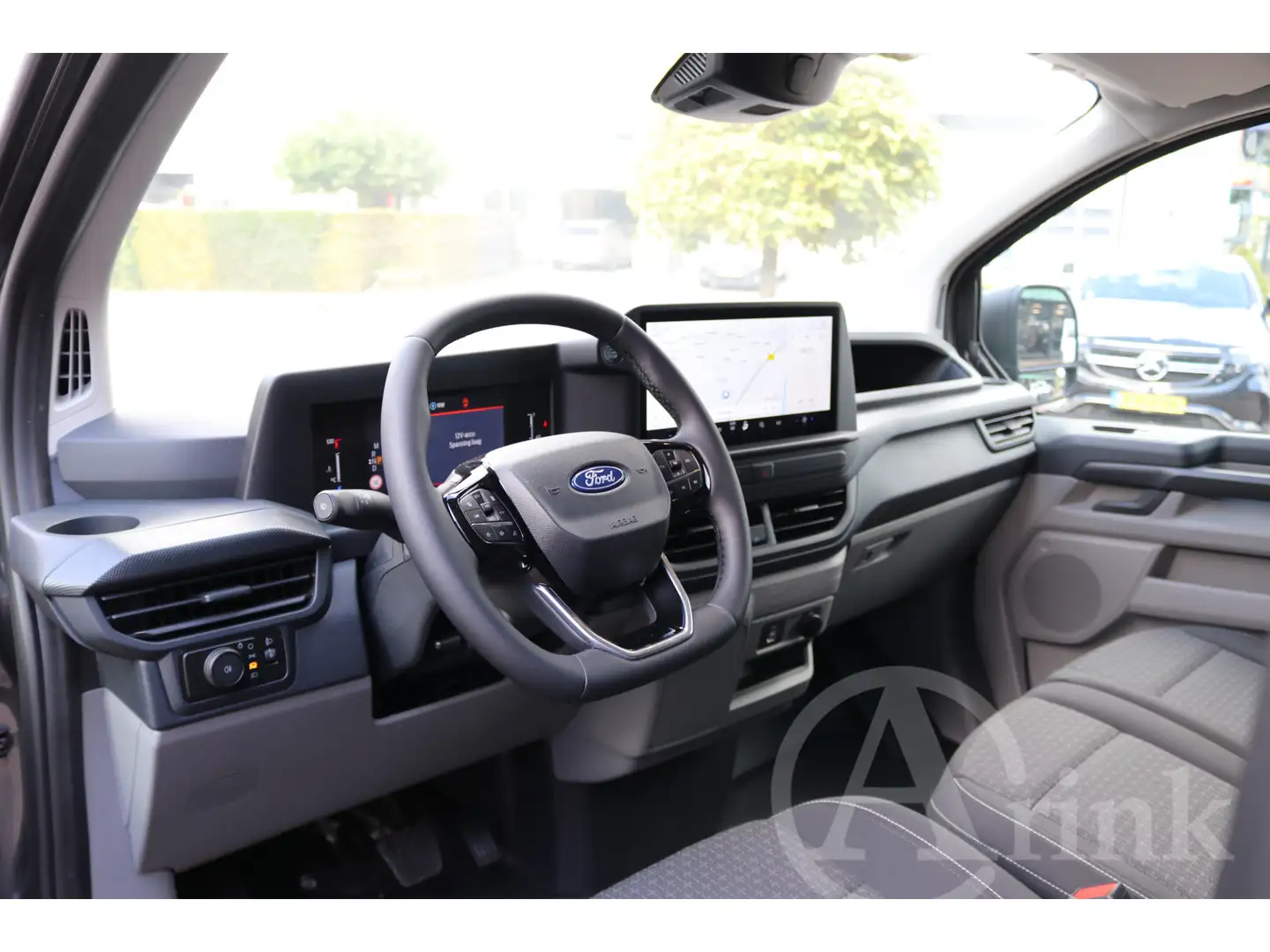 Ford Transit Custom 320 L2 Trend BPM vrij 170 Pk 2X Schuifdeur Automaa Grijs - 2