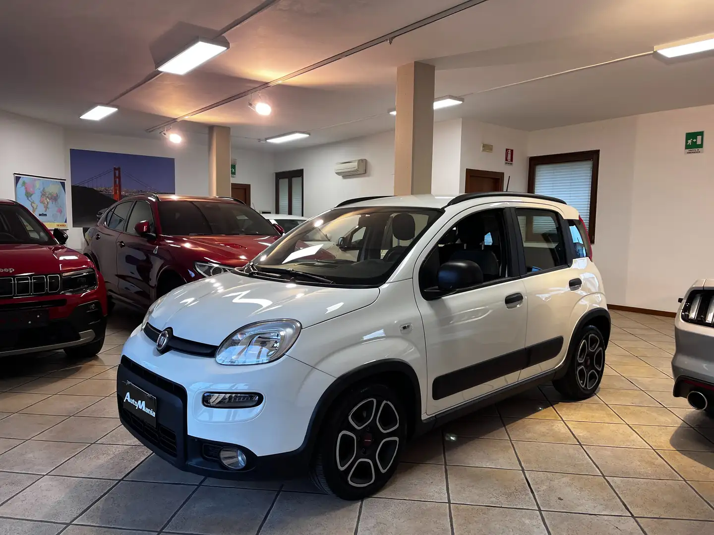 Fiat Panda 1.0 firefly hybrid City Life APPLE CARPLAY Blanc - 1