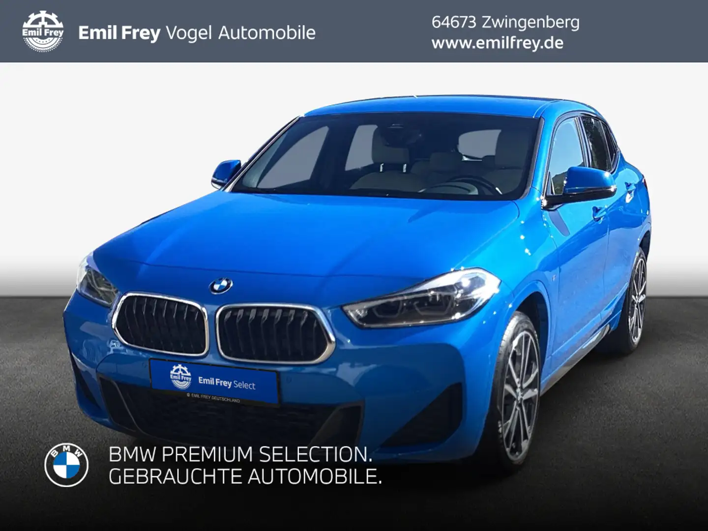 BMW X2 sDrive18d M Sport SHZ* PDC* LED* Blau - 1