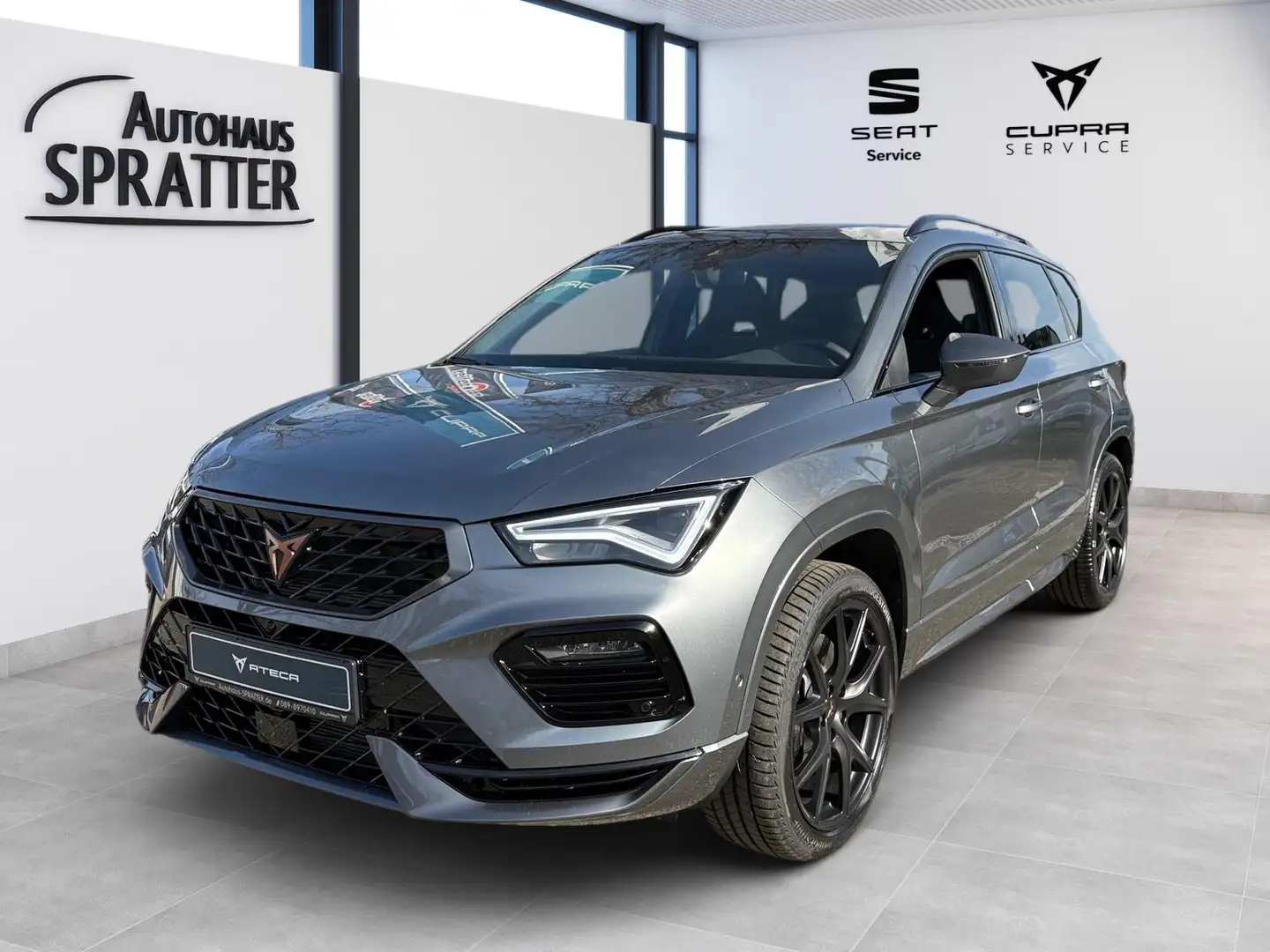 CUPRA Ateca VZ 2.0 TSI 4Drive DSG NAVI ACCAHK TopView Gris - 1