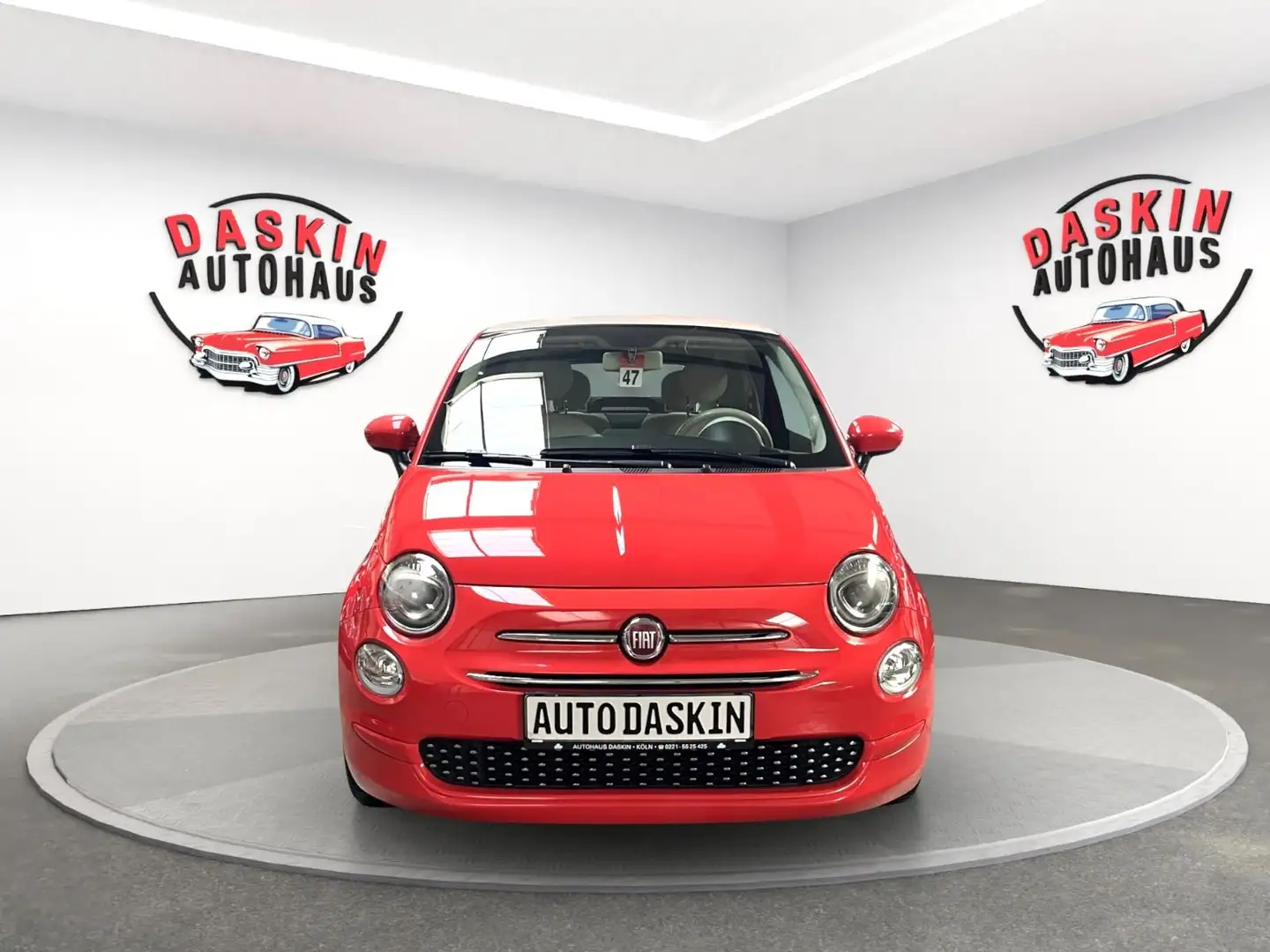 Fiat 500C AUTOMATIK/KLIMA/APPLECARPLAY/TÜV NEU Rot - 2