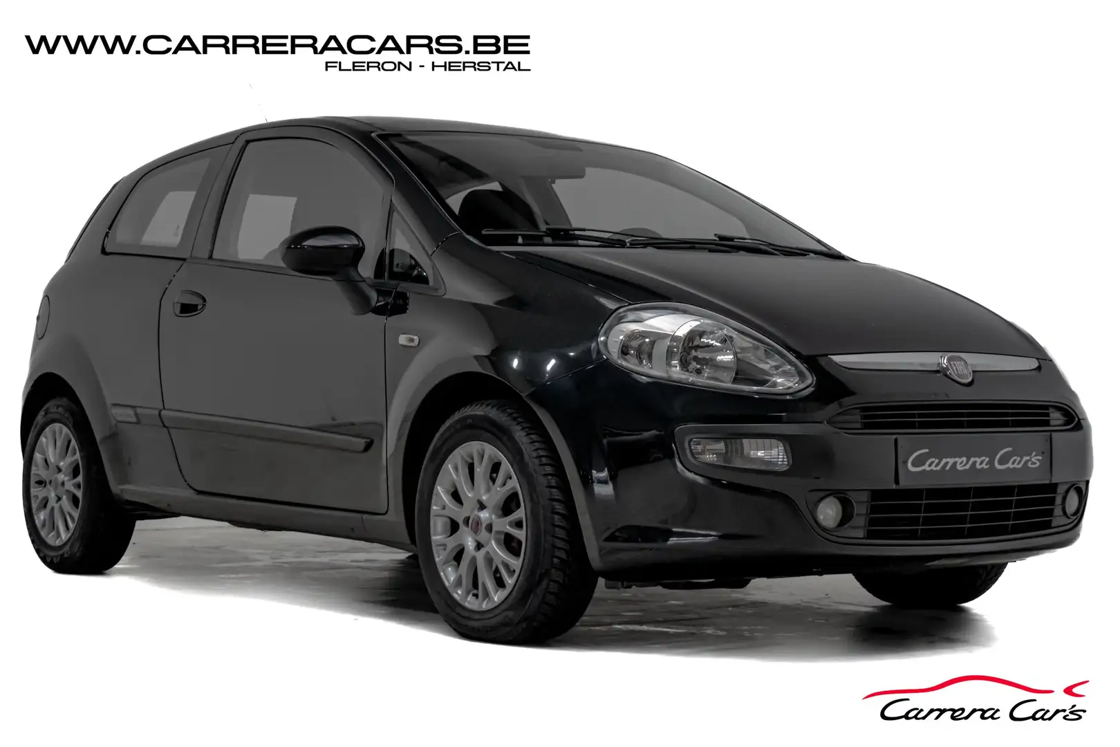 Fiat Punto Evo 1.3 MultiJet Racing EVO*|AIRCO*USB*GARANTIE 1AN|* Noir - 1