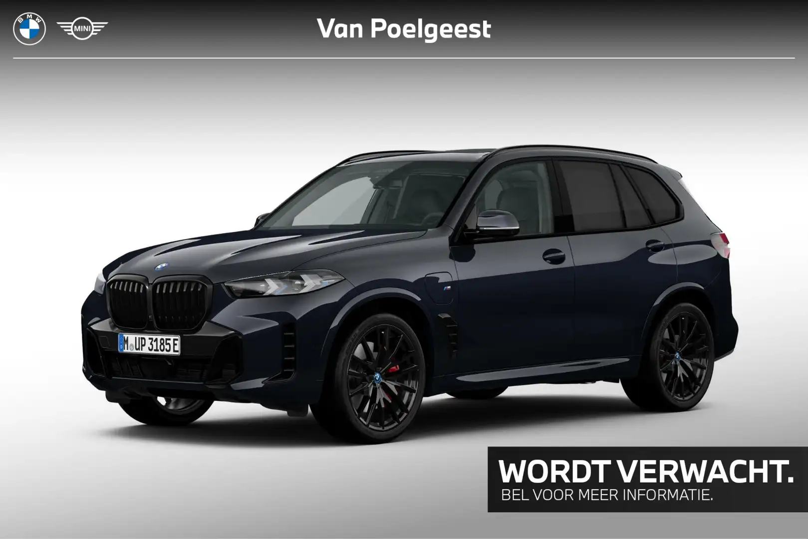 BMW X5 xDrive50e - Verwacht: november 2025 Noir - 1