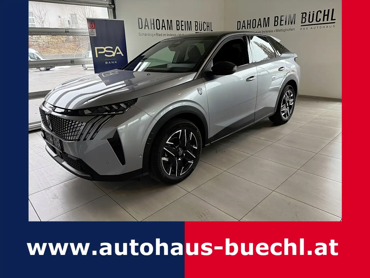Peugeot 3008 GT Hybrid 145 e-DCS6 Grau - 1