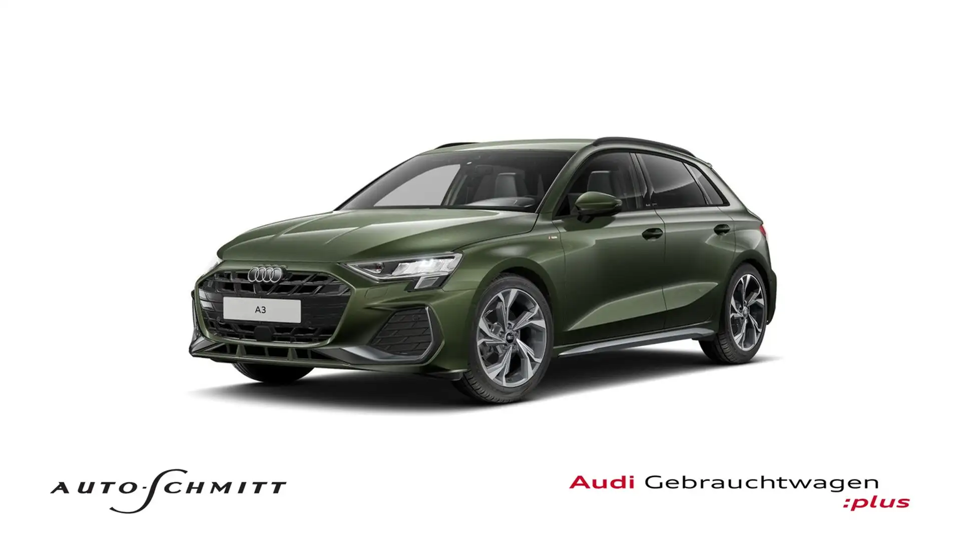 Audi A3 Sportback 30 TFSI S line SONOS Navi Assistenzpa... Grün - 1