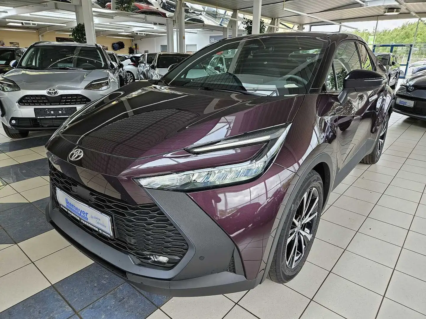 Toyota C-HR 1.8 Hybrid Team Deutschland Zweifarblackierung 18Z Mauve - 1