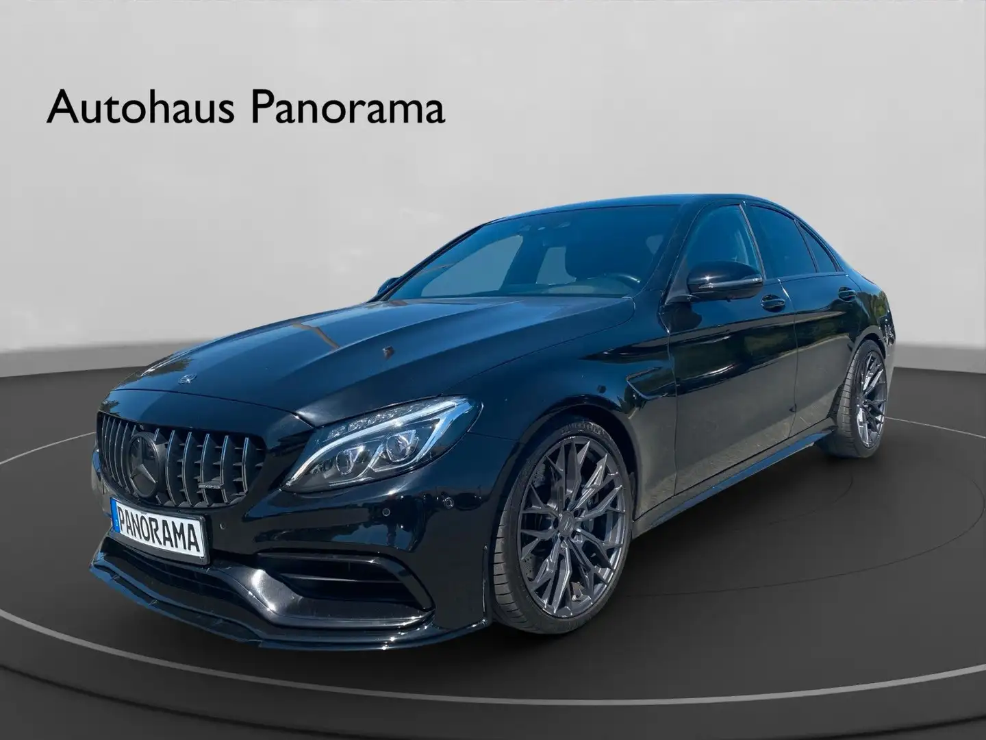 Mercedes-Benz C 63 AMG Pano/Kamera/Navi/Leder Black - 1