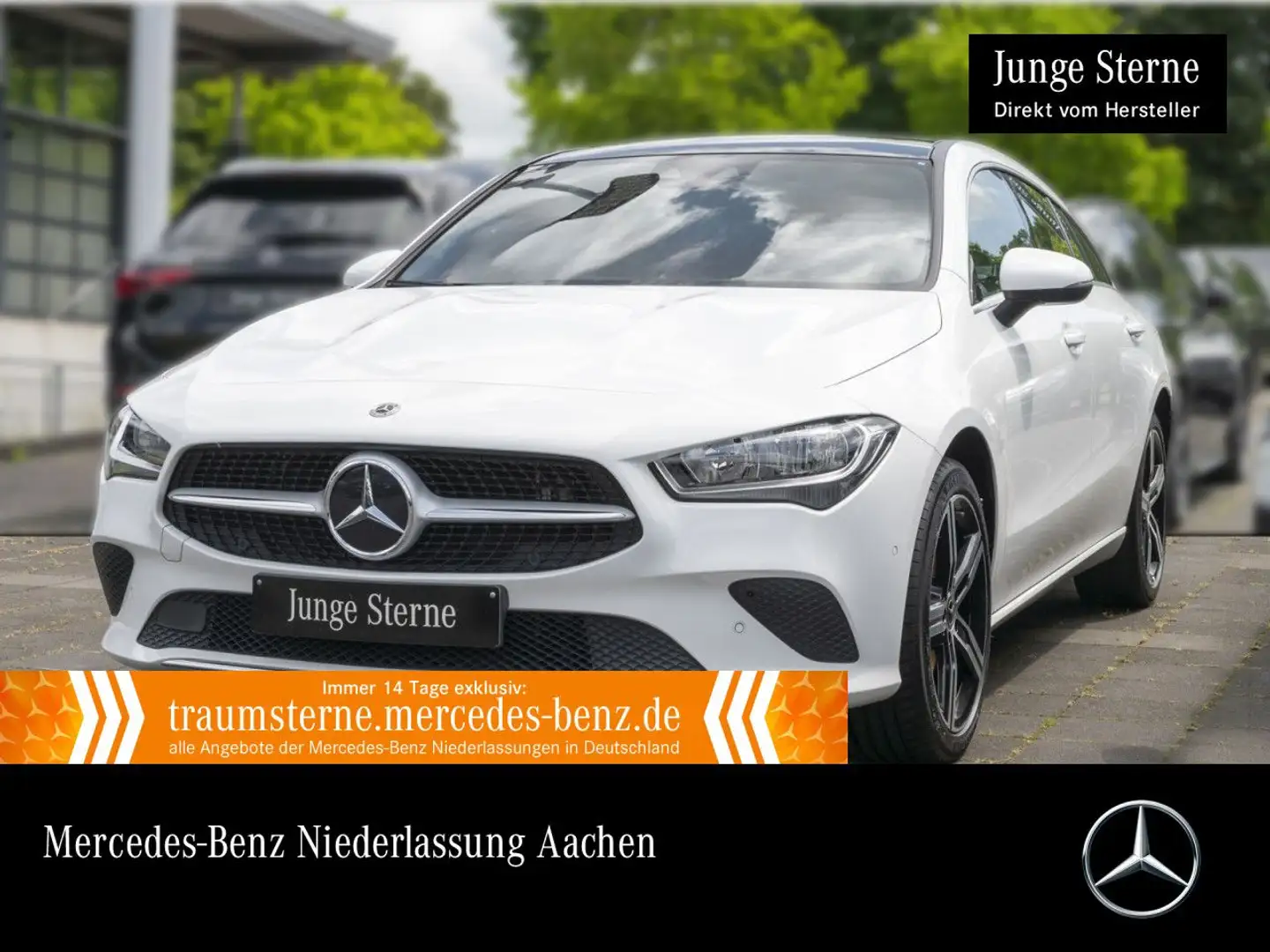 Mercedes-Benz CLA 250 e PROGRESSIVE+PANO+AHK+KAMERA+8G Weiß - 1