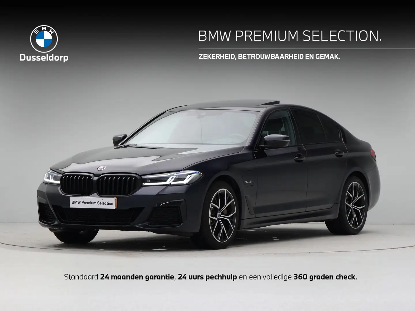 BMW 520 5 Serie 520e Sedan M-Sport Noir - 1