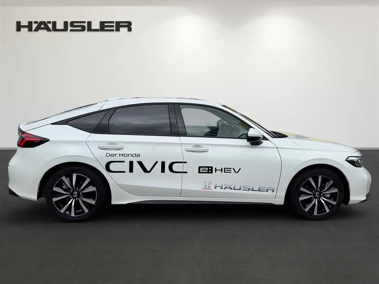 Honda Civic e:HEV 2.0 Advance Navi, Leder, Schiebedach, Sitzhe Weiß - 2