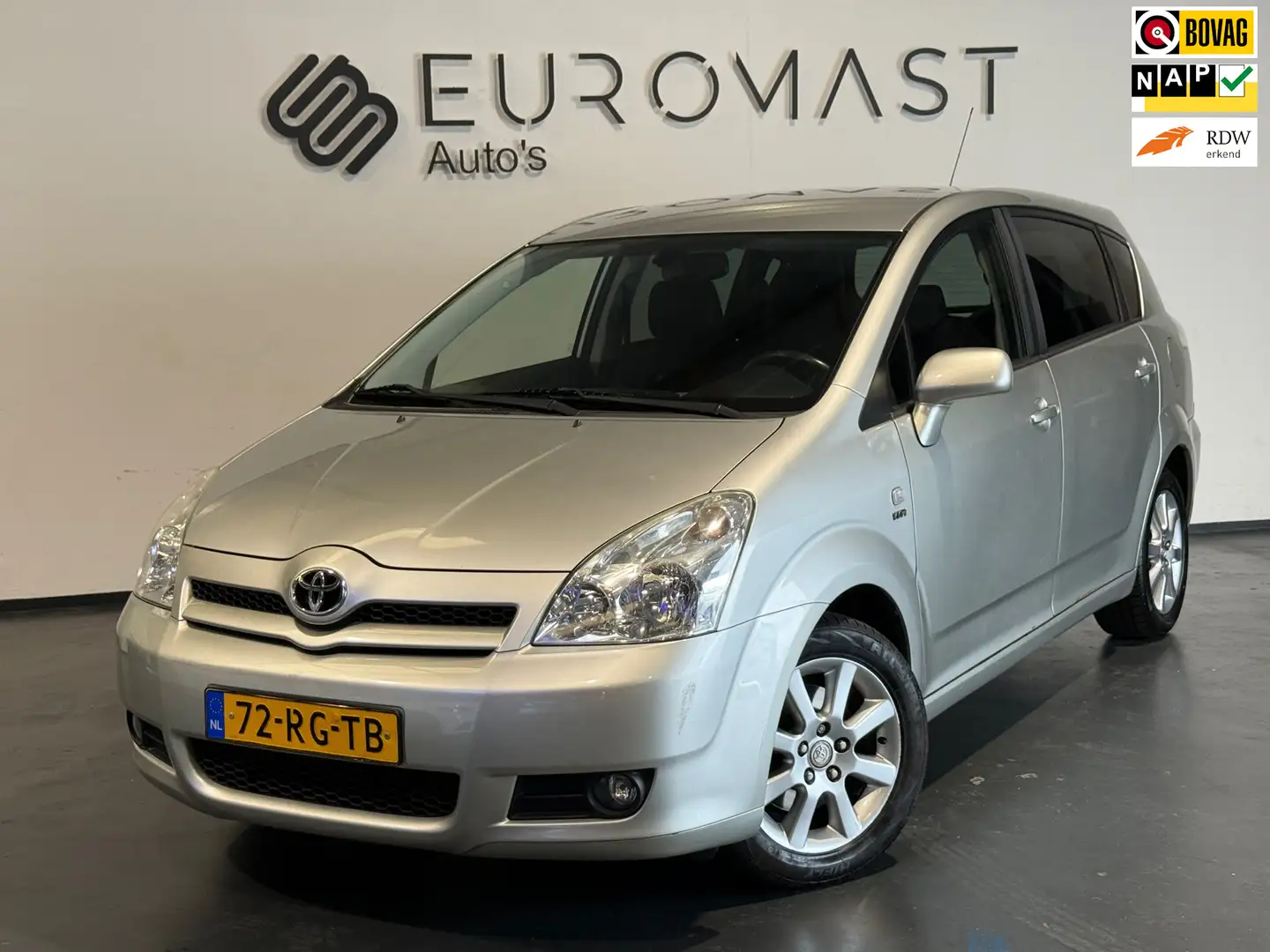 Toyota Corolla Verso 1.8 VVT-i Luna Airco Cruise Android Nieuwe Apk Grey - 1