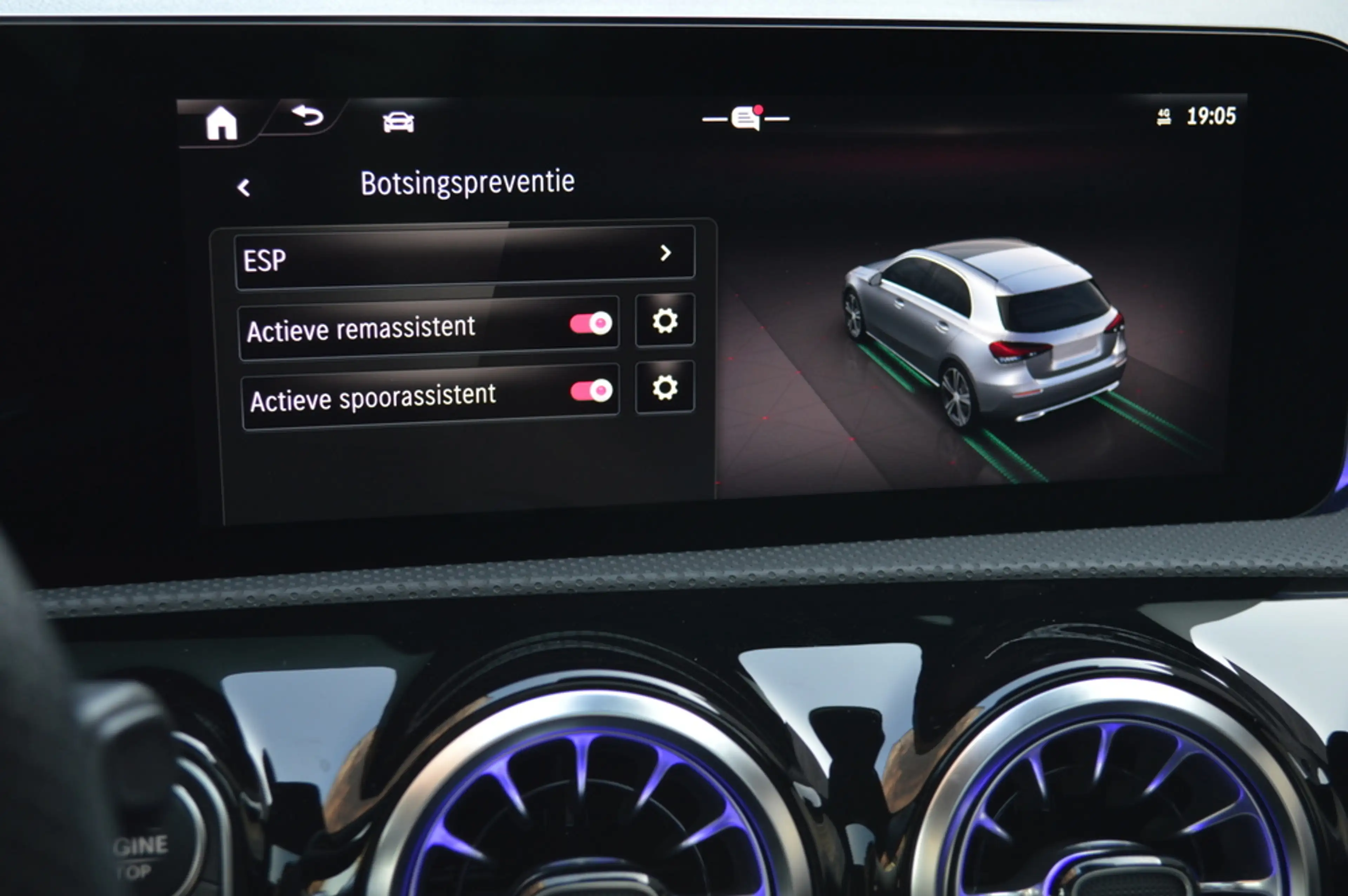 Mercedes-Benz A 200 AMG Led Panorama Widescreen Sfeer Camera Night Car — photo 21