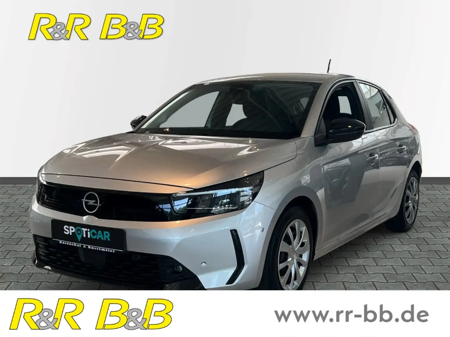 Opel Corsa F Edition 1.2 Turbo SHZ+CARPLAY+DAB+KAMERA+PDC+LED Argent - 1