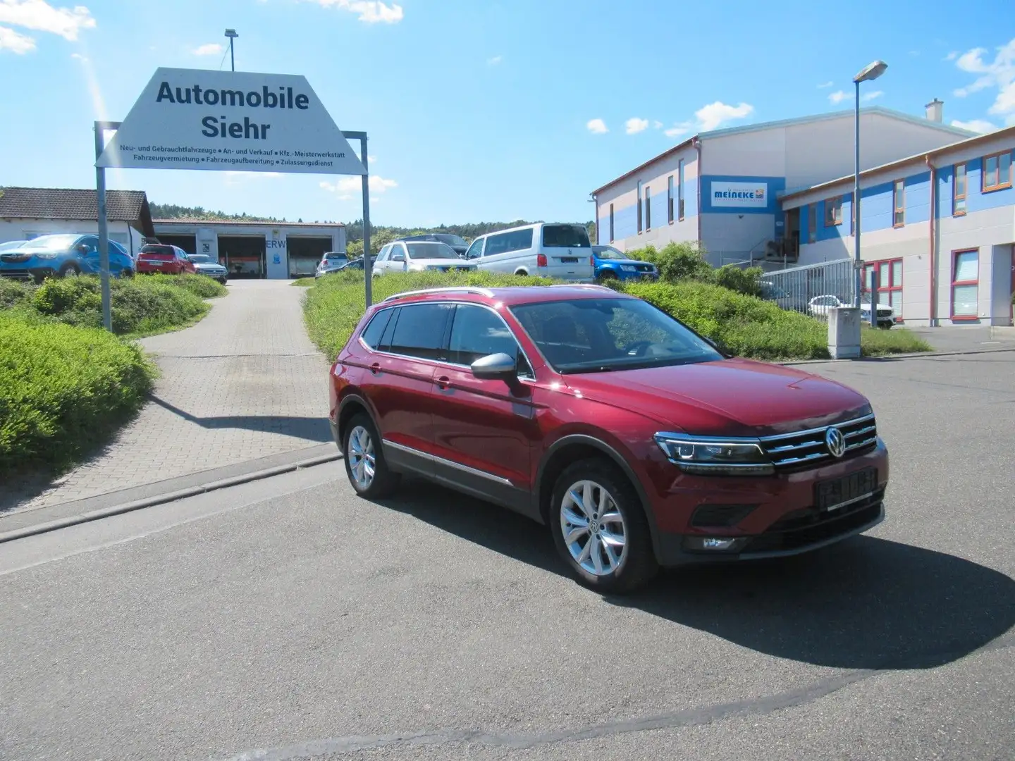 Volkswagen Tiguan Allspace United *7 Sitze* Rot - 1