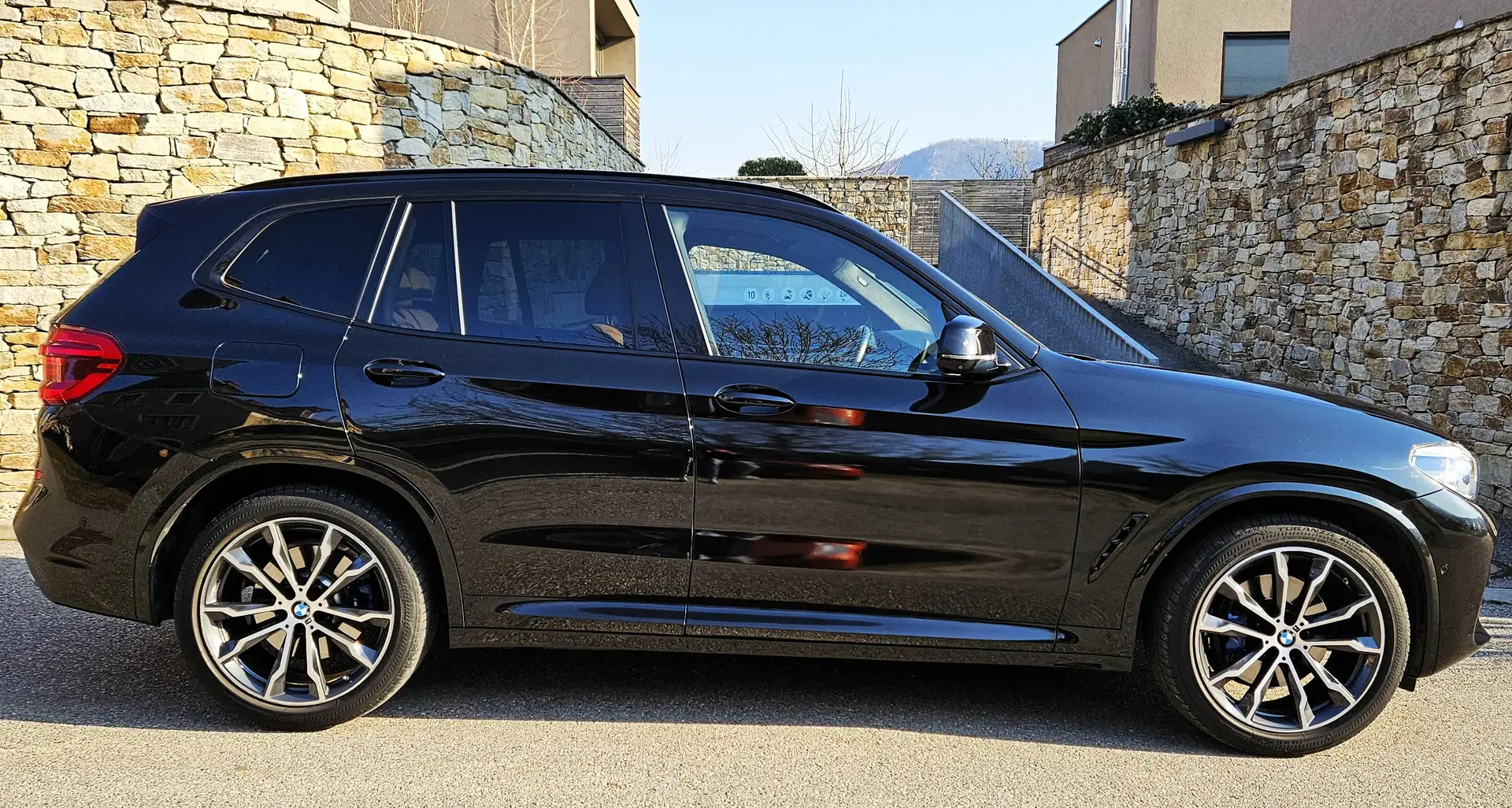 BMW X3 30d *M-Paket*PANO*el. AHK*Memory*HK*NP: 91.000* Schwarz - 1