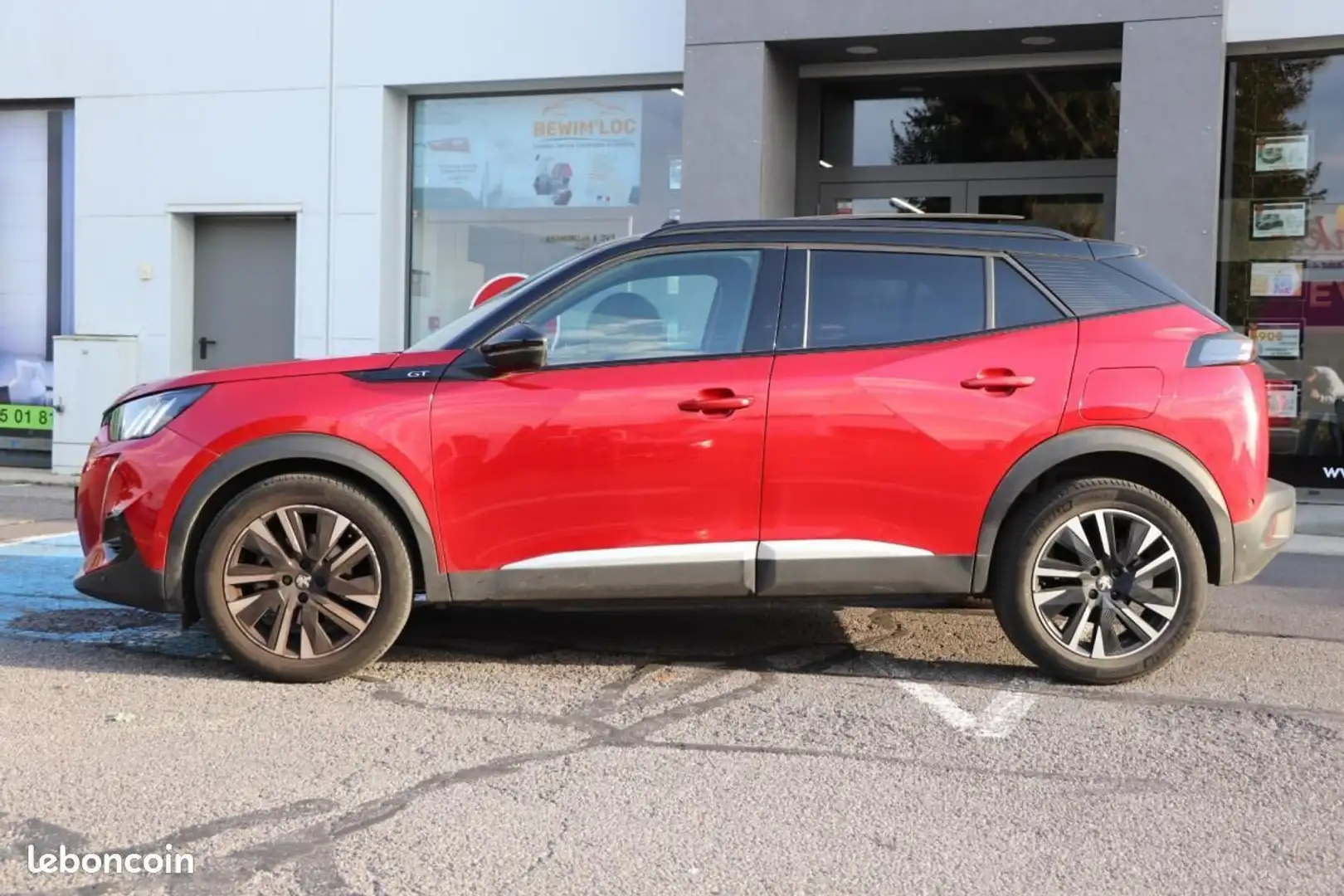 Peugeot 2008 1.5 BLUEHDI 130 GT PACK EAT BVA Rouge - 2