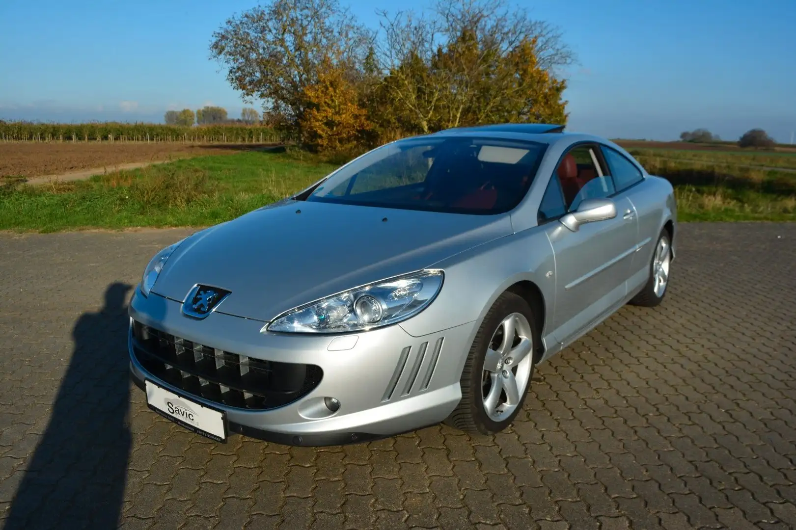 Peugeot 407 Coupe Platinum 3.0 V6 24V Automatik Tüv Neu! Gris - 2