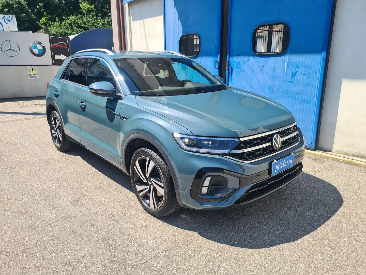 Volkswagen T-Roc T-Roc 2.0 tdi R-Line 4motion 150cv dsg Modrá - 1