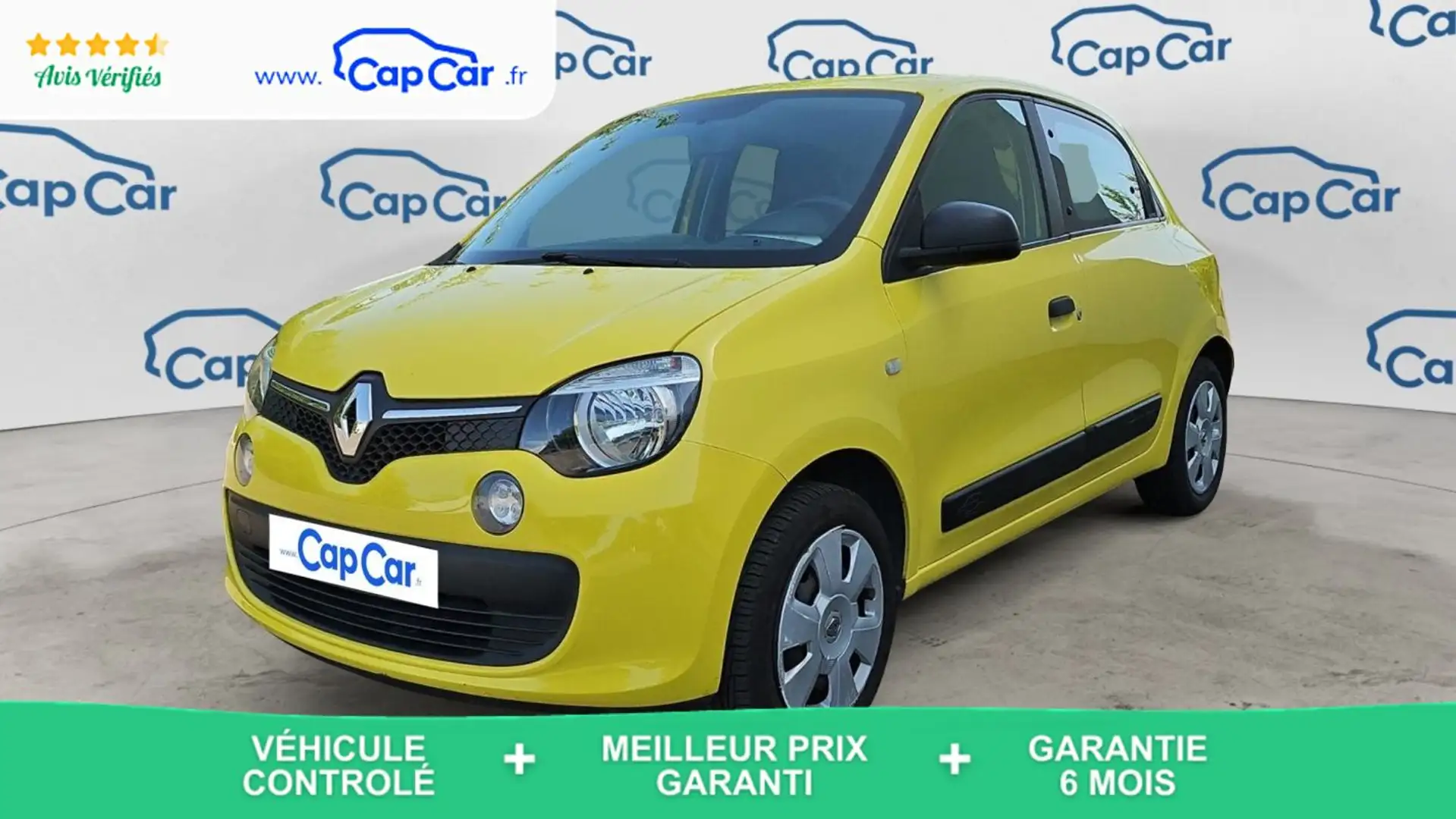 Renault Twingo 1.0 SCE 70 LIFE Jaune - 1