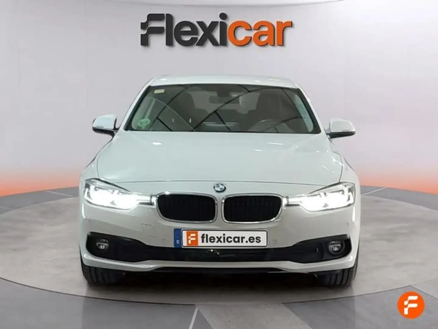 BMW 318 318d Blanc - 2