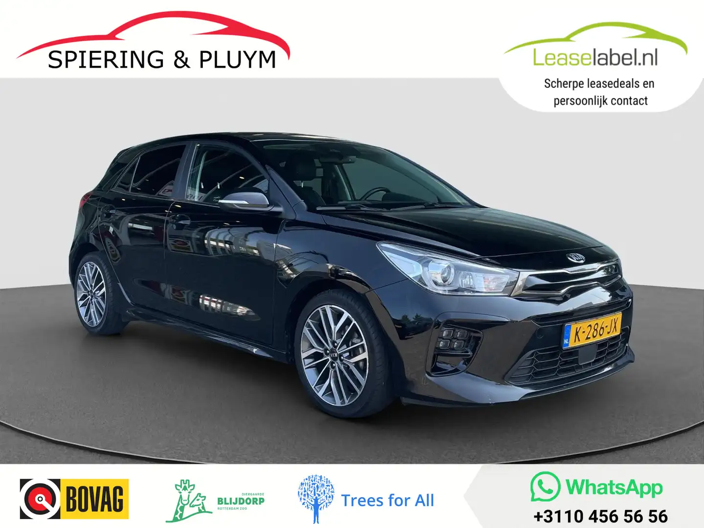 Kia Rio 1.0 T-GDi MHEV GT-Line Stoelverwarming | Keyless | Noir - 1